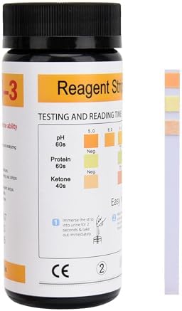 Rapid Diagnostic Test-Strips 3 Parameters pH/Protein/Keto -100 Cnt. INVBIO