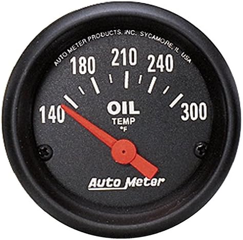 AUTO METER 2639 Z-Series Electric Oil Temperature Gauge , 2 1/16" Auto Meter