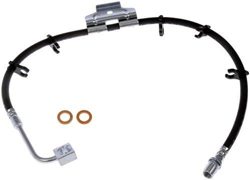 Dorman H620581 Front Driver Side Brake Hydraulic Hose Compatible with Select Dodge / Ram Models Dorman