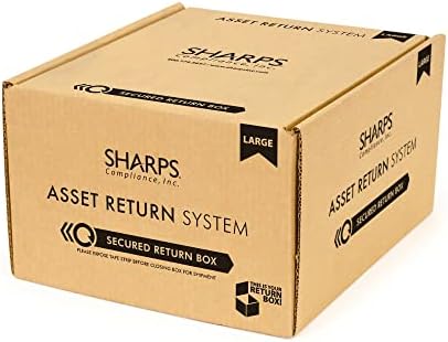 Pump Return Box Sharps Compliance, Sharps Compliance 20006-008, 1 Count Sharps Compliance