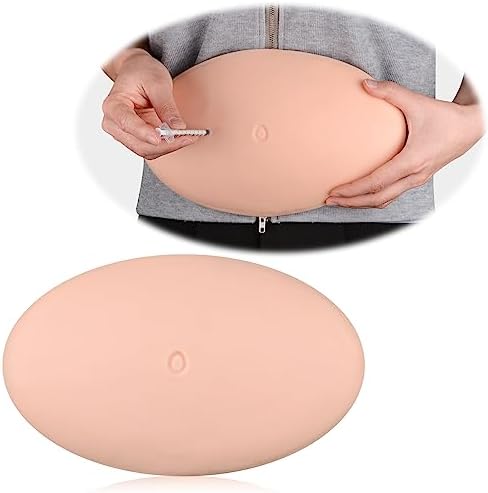 SimCoach Belly Injection Simulator, Subcutaneous Injection Training Pad, Injection Practice Kit for Medical Education, Abdomen Diabetics Injection Training Model for Insulin Injection Practice SimCoach