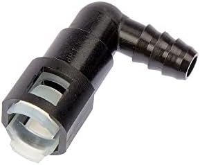 Dorman 800-086.5 5 Fuel Line Quick Connectors- Adapt 3/8 In. Steel To 3/8 In. Nylon Tubing, 5 Pack Universal Fit Dorman