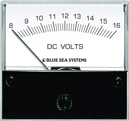 Blue Sea Systems 8003 VOLTMETER DC 8-16V 2-3/4" Blue Sea Systems