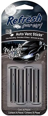 Картриджи для вентиляторов E300908900, 4 шт., аромат Midnight Black Refresh Your Car