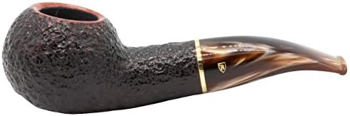 Savinelli Roma Rustic 320 Lucite Stem Tobacco Pipe Savinelli