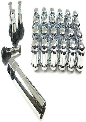 West Coast Accessories W56012S 1/2" Spline Closed End Wheel Lug Nut Installation Kit - 6 Lug Wheel Pros