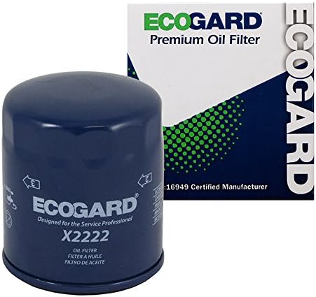 Масляный фильтр ECOGARD X2222 для Chevrolet 5.3L и 6.0L, замена ACDELCO PF48 ECOGARD