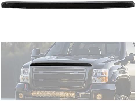 Кромка капота черного цвета для GMC Sierra 2500HD 3500HD 2011-2014, замена GM1235119, 20963701, 1 шт. Kuafu