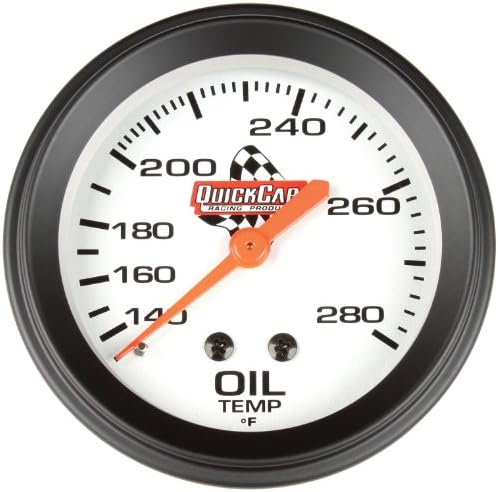 QuickCar Racing Products 611-6009 2-5/8" Diameter Oil Temperature Gauge QuickCar Racing Products