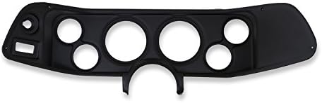 Auto Meter 2132 Direct Fit Gauge Mount (3 3/8" x2, 2 1/16" x4), Black Auto Meter