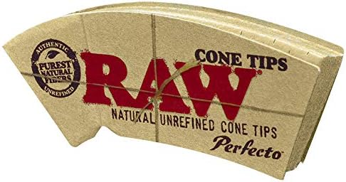 Конусные наконечники RAW Perfecto 6 шт, 32 наконечника в блокноте, без химии Roll With Us Depot