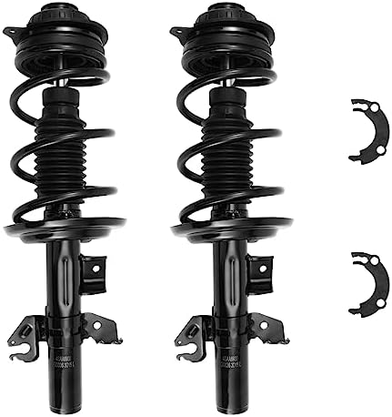 Front Struts and Shocks Complete Assembly Replacement for Dart 2013-2016, Struts with Coil Spring Shocks Absorber 172641/172642 2 PCS Autosity