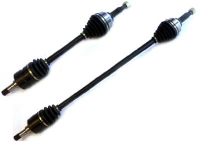 DTA DC21212122 front Left Right Pair - 2 New Premium CV Axles Compatible with 2004-2006 FWD Pacifica Only (Drive Axle Assembly) DTA