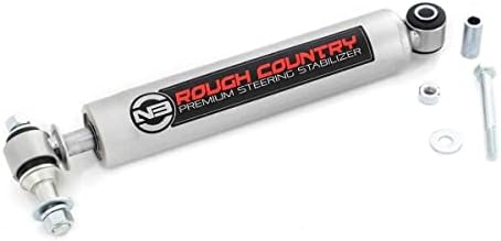 Rough Country N3 Steering Stabilizer for Jeep TJ, YJ, XJ, ZJ & GM - 8731730 Rough Country