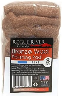 Rogue River Tools Bronze Wool Pads (8pc) - Medium Rogue River Tools