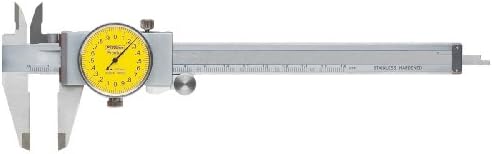 Fowler 52-008-709-0, Premium Dial Caliper With 0-150MM Measuring Range,Yellow Fowler