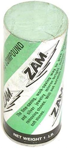 Zam Buffing Compound Silver Turquoise Polishing 1 Lb. Zam