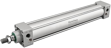 Pneumatic Standard Cylinder SC 40-250, PT1/4'' Port, 40mm Bore, 250mm Stroke, Single Rod Double Action Heschen