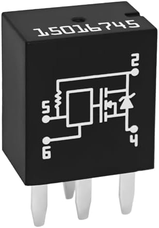 4-контактное реле 15016745 для фар, совместимое с Chevrolet, GMC, Buick Casalytics
