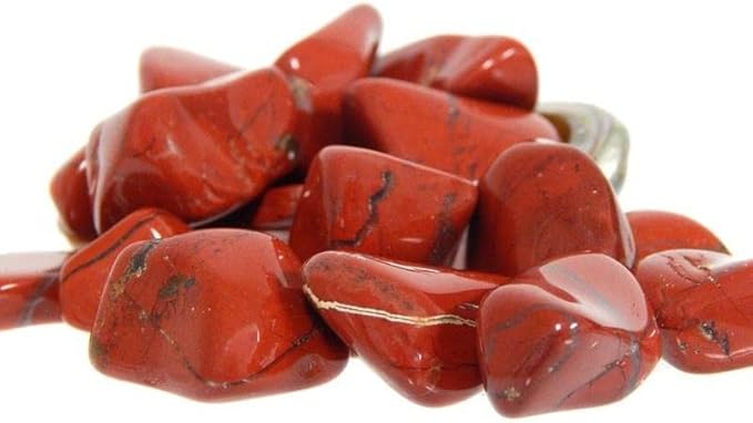 Pachamama Essentials Red Jasper Tumbled - Healing Stone - Crystal Healing 20-25mm (1) Pachamama Essentials