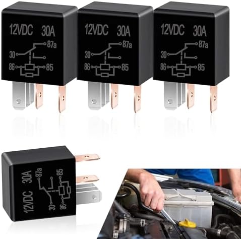2 шт. автомобильных реле на 5 контактов, универсальные для большинства автомобилей и грузовиков, замена на 30А nodteem