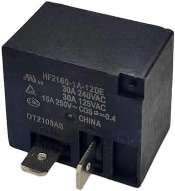 Реле HF2160-1A-12DE, 30А, 12VDC, 4 контакта для бытовой техники Oxinyra