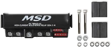 MSD 75643-HC Solid State Relay, 35AX4, Black Msd