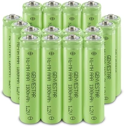 AAA Rechargeable Batteries 1100mAh Ni-MH 1.2V Triple A Battery Genyestar