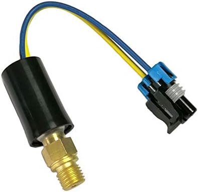 Pressure Sensor for John Deere Tractor 6105 6110 6120 6130 6140 6150 6170 6190, 6200 6210 6220 6230, 6300 6400 6500 6510 6520, 6605 6715, 7130 7230 7330 7430 7530 Replace RE212878 Unlimited Rider