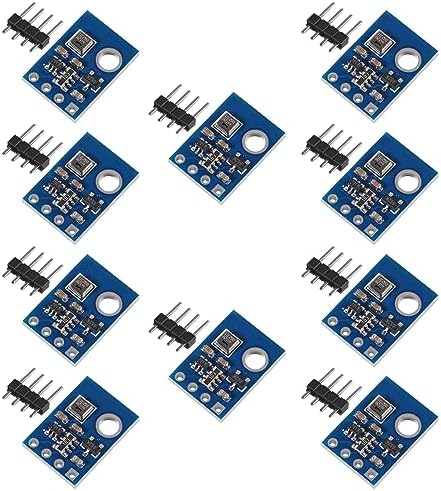 AHT10 High Precision Digital Temperature and Humidity Sensor Measurement Module I2C Communication Replace DHT11 SHT20 AM230 (10pcs) Aceirmc