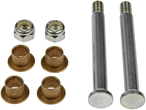 Dorman 38463 Door Hinge Pin And Bushing Kit - 2 Pins And 4 Bushings Compatible with Select Ford Models, 2 Pack Dorman