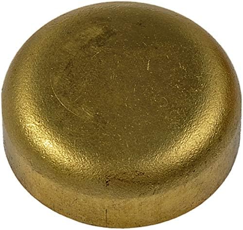 Dorman 565-014 Brass Cup Expansion Plug 7/8 In., Height 0.331 Compatible with Select Chevrolet/Pontiac Models, 10 Pack Dorman