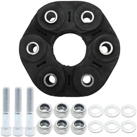 5127289AA Driveshaft Coupler Flex Joint with Bolts Replacement for Chrysler 300 V6 2.7L 2005 2006 2007 2008 2009 2010 Replacement for Dodge Challenger V6 3.5L 2010 Replace 5144110015 Hoypeyfiy