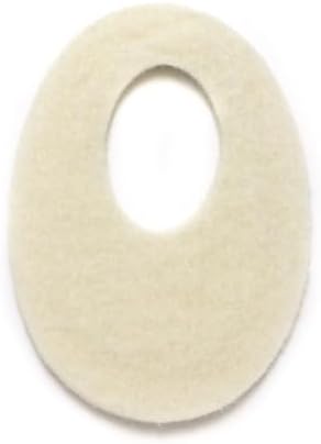 Dr. Jill's Foot Pads, Latex Free, YJ9-7066, Oval Callus Pad 1/8" Felt (25 Pack) Lesion Pad Dr. Jill's Foot Pads