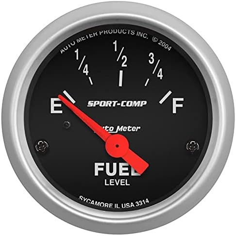 Auto Meter 3314 Sport-Comp Electric Fuel Level Gauge Auto Meter