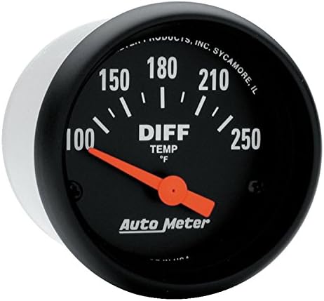 Auto Meter 2636 Z-Series Electric Differential Temperature Gauge Auto Meter