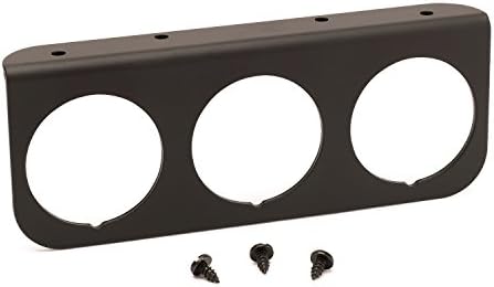 Auto Meter 2238 Black Aluminum Gauge Panel Auto Meter