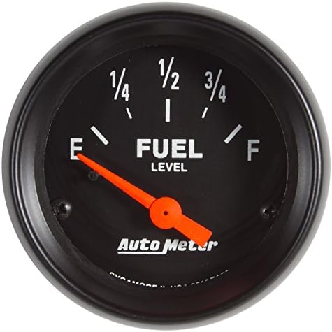 Auto Meter AutoMeter 2652 Gauge, Fuel Level, 2 1/16", 73Ωe to 10Ωf(Aftermarket Linear), Elec, Z-Series Auto Meter