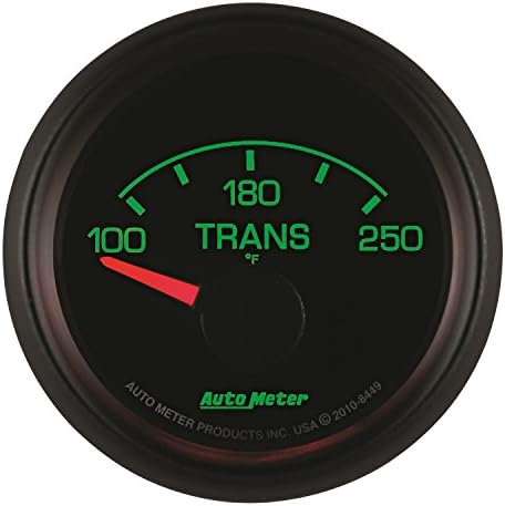 Auto Meter 8449 Factory Match 2-1/16" 100-250 Degree Fahrenheit Transmission Temperature Gauge for Ford Racing Auto Meter