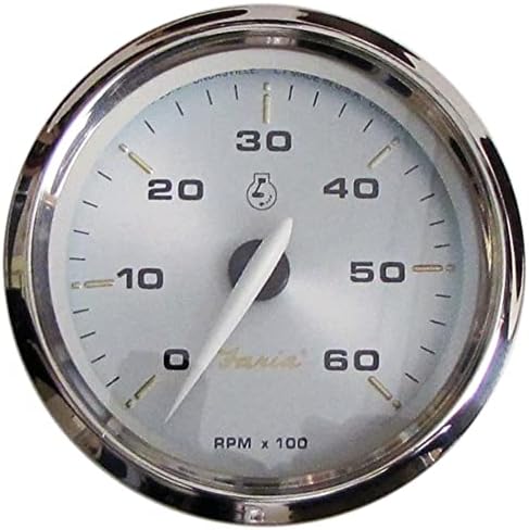 Faria 39004 Kronos Tachometer (6000 RPM) Gas - 4" Faria