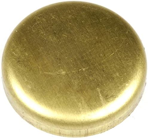 Dorman 565-024 Brass Cup Expansion Plug 1-1/4 In., SC, Height 0.260 Compatible with Select Ford / Mercury Models, 10 Pack Dorman