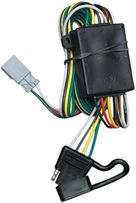 Tekonsha 118336 T-One T-Connector Harness,4-Way Flat,w/Converter, Black Tekonsha