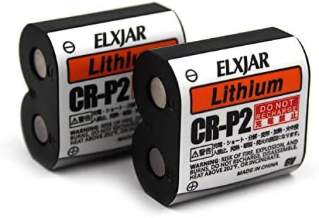 Литиевые фотоаккумуляторы CR-P2 6V 1500mAh, упаковка из 10 штук для фотокамер и оборудования Hflexgrad