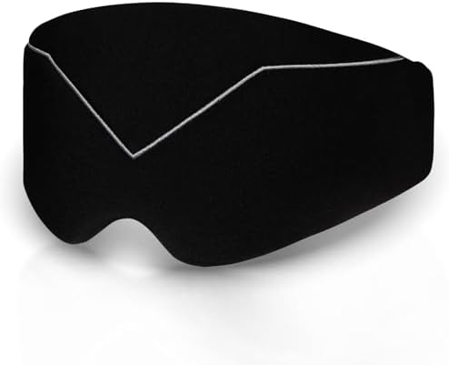 Маска для сна Mavogel Sleep Mask, легкая и комфортная черная маска для сна из шелка Mavogel