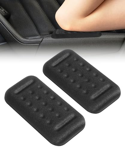 VARGTR 2PCS Car Armrest Pad,Car Arm Rest Elbow Pads,Car Accessories Elbow Memory Foam Rest Pads for Car,Elbow Rest Pad Wrist Support Pad,Car Arm Rest Cushion with Memory Foam Pad for Arm Support Vargtr