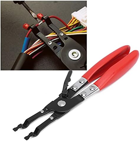 KIMISS Electrical Disconnect Pliers, Metal Soldering Plier Multi Function Wire Welding Clamp Pick Up Aid Tool For Automobile Maintenance Repairing Solder Splicing Wires Kimiss