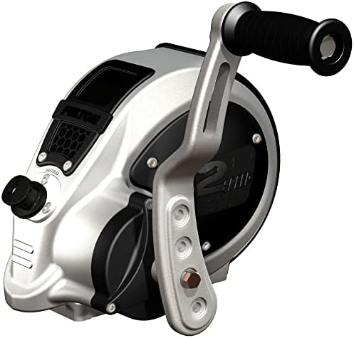 Fulton FW32000101 F2 Two-Speed Trailer Winch with Strap - 3200 lb. Load Capacity - Silver And Black - one size Fulton