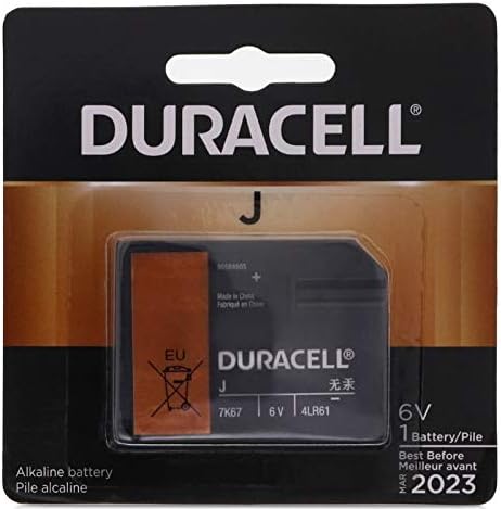 Алкалиновая батарея 6 В Duracell J 7K67B, 1 шт. (упаковка из 3-х) Duracell