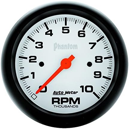 Auto Meter 5897 Phantom In-Dash Electric Tachometer 3.375 in. Auto Meter