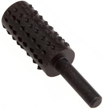 Forney 60065 Mounted Rasp, Cylindrical with 1/4-Inch Shank, 1-3/8-Inch-by-5/8-Inch Forney